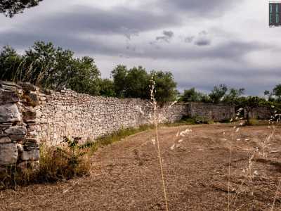 Circondato da un muro alto un paio di metri, presenta due ingressi laterali ed � facilmente esplorabile, in quanto quasi del tutto spoglio di erbacce